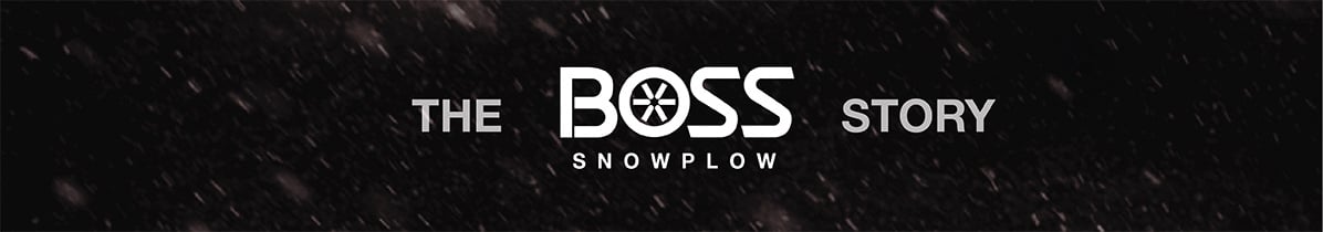 The BOSS Story with dark swirling snow